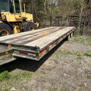 2002 AW Tandem 20 Ton 30' Steel Tag Along Float Trailer!