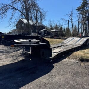 2004 JC 55 Ton 3 Axle Paving Float Trailer