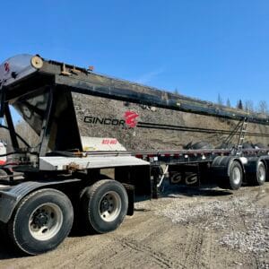 2023 Gincor 4 Axle Spiff Live Bottom Trailer