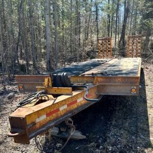 1997 JC Tandem 20 Ton Tag Along Float Trailer