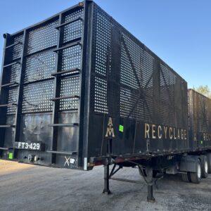 2012 Deloupe B-Train Scrap Hauler Trailer