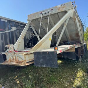 2017 Weberlane 3 Axle Spiff Belly Dump Trailer