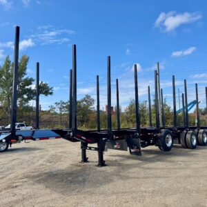 2026 Fabrinord 4 Axle 10 Bunk 50' Spiff Log Trailer *NEW*