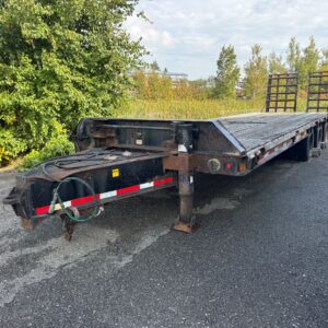 2001 Float King 25 Ton 3 Axle Tag Along Float Trailer