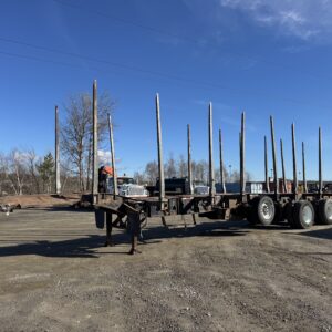 2021 Manac 51' 4 Axle Spiff Log Trailer