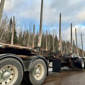 2017 Manac 4 Axle 51' Spiff Log Trailer