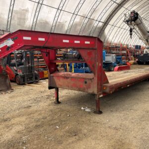 2017 PJ Tri Axle Steel Gooseneck Tilt and Load Trailer