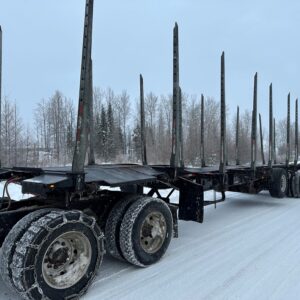 2022 Manac 4 Axle 10 Bunk 51' Log Trailer