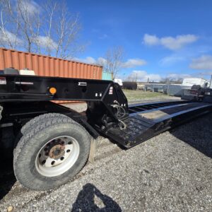 2014 Scheltema 65 Ton 4 Axle 9' Wide Double Drop Float Trailer