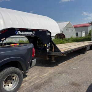 2021 Diamond Road Clipper Tandem Gooseneck Hotshot Trailer