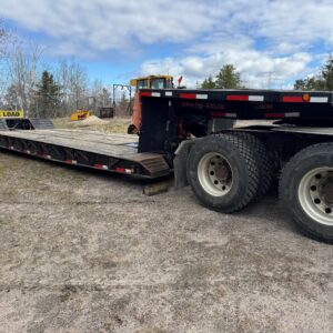 2014 Big Iron 40 Ton Tandem Double Drop Float Trailer