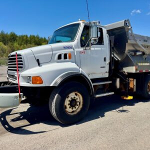 2009 Sterling Single Axle Dump Sander Truck *Aluminum Box*