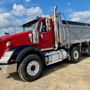 2018 International HX Tri Axle Dump Truck