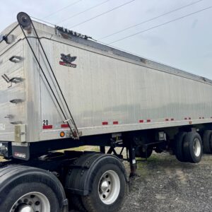 2022 Manac 3 Axle Aluminum End Dump Trailer