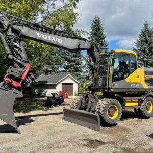 2015 Volvo EW160E Wheeled Excavator *RT60B Rototilt/FAE Mulching Head*